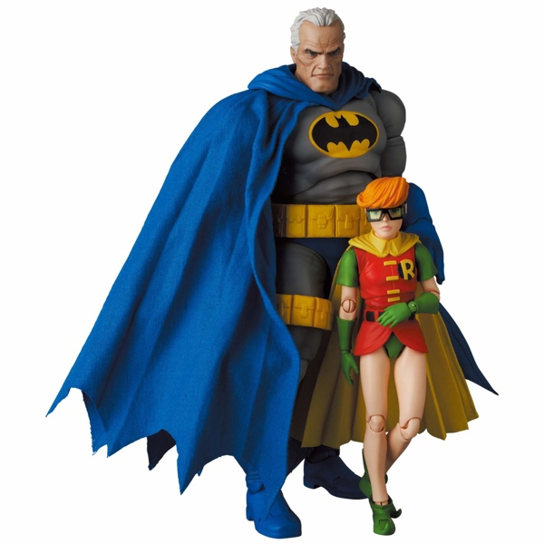 (OPEN) MAFEX NO.139 BATMAN (BLUE VER.) & ROBIN SET