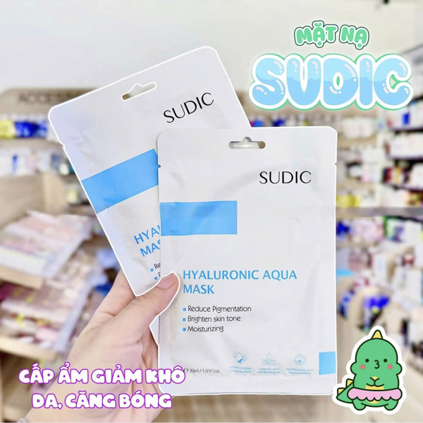 VAT-Mặt Nạ SUDIC Hya Xanh Dương - Ảnh 1