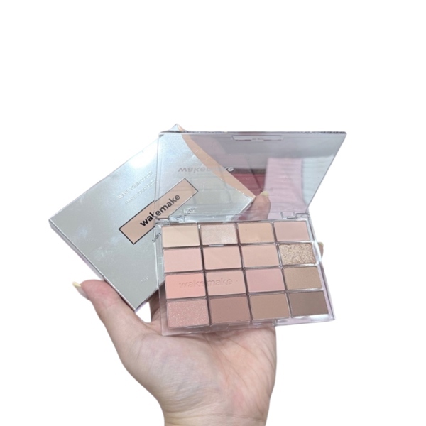WAKEMAKE Bảng Mắt Soft Blurring Eye Palette 16 Ô - 05 Muted Coral Blurring