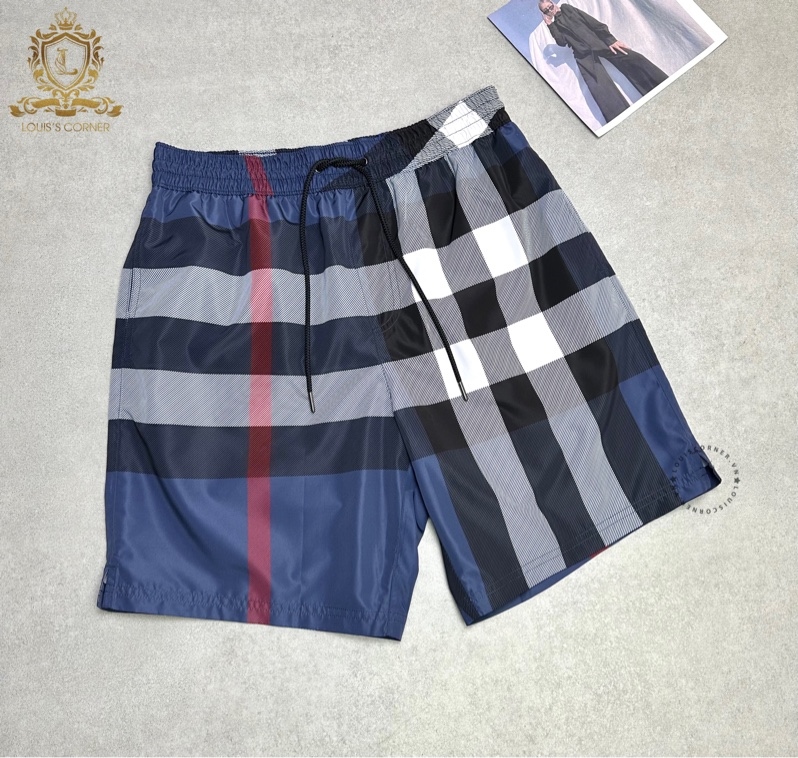 Short gió Burberry carbon blue