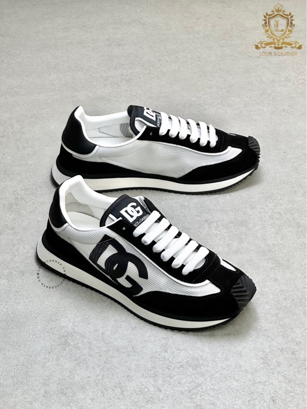 Sneaker Dolce cushion đen / trắng