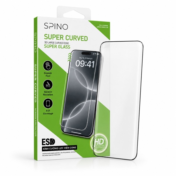 Cường lực Spino Curved HD