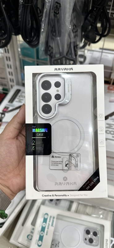 Ốp RAVAKA kệ Magsafe S26 Ultra