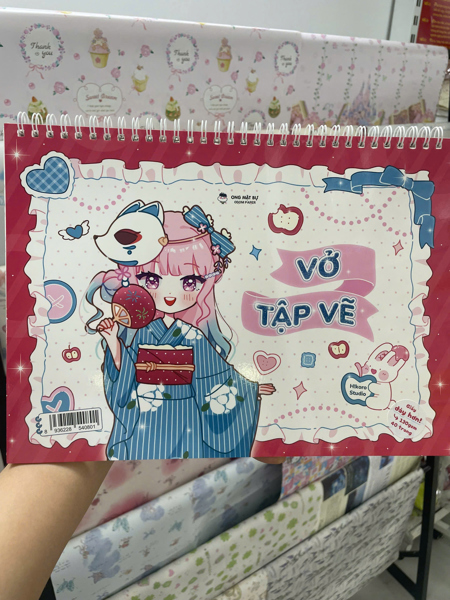 Vở tập vẽ cho bé