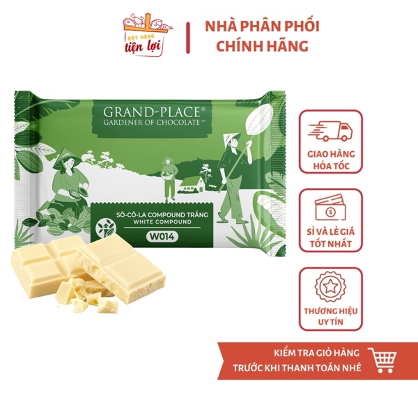 Socola Compound Trắng W014 Puratos 1Kg