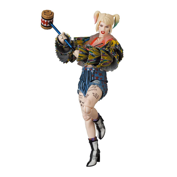 (2ND) MAFEX NO. 159 HARLEY QUINN BIRDS OF PREY CAUTION TAPE JACKET VER