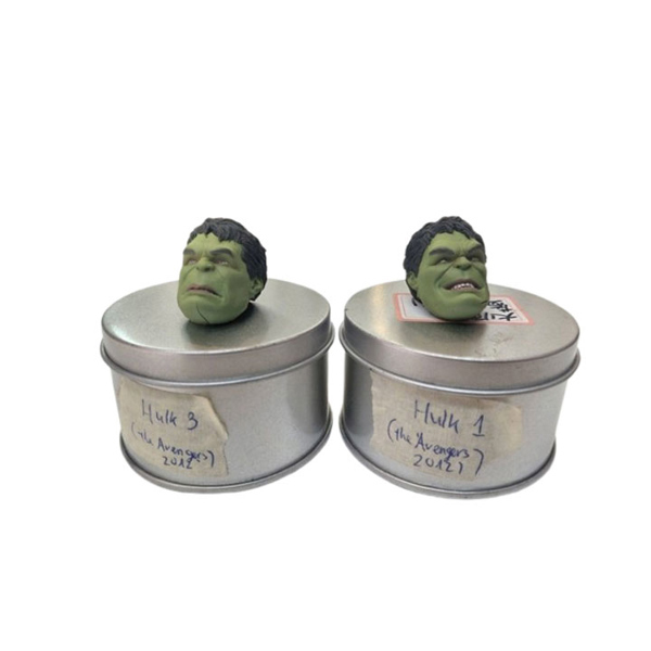 (2ND-BỊ NỨT) MÔ HÌNH HEAD HULK THE AVENGER 1/12
