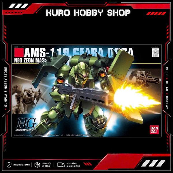 HGUC 1/144 Geara Doga - Mô hình lắp ráp Bandai