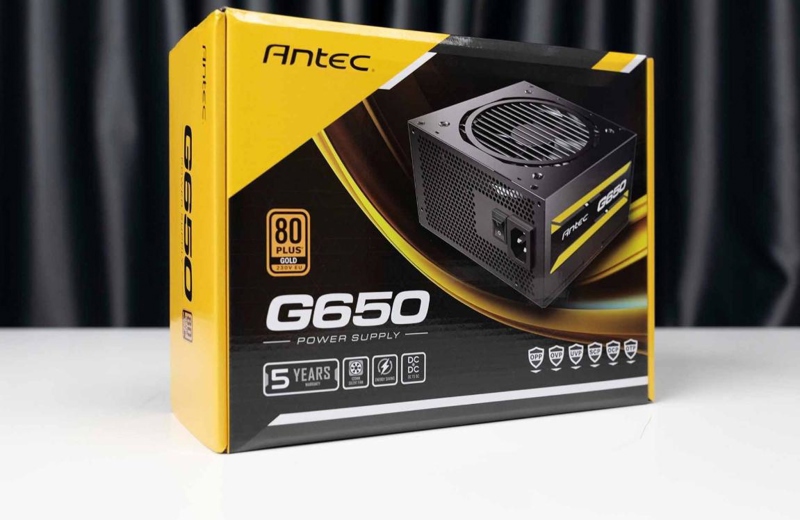 Nguồn ANTEC GOLD Plus G650 - 650W (80 Plus Gold/ semi-modular)