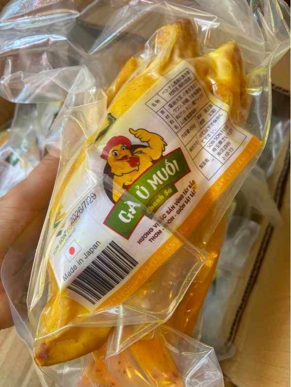 Gà ủ muối size M