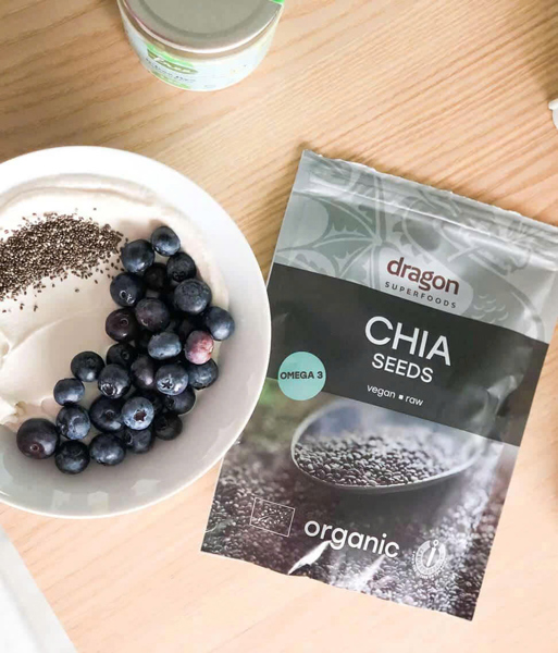 Hạt Chia Hữu cơ Dragon Superfoods 200g