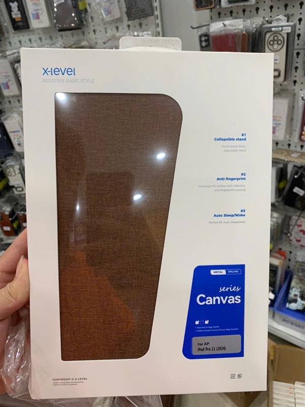 Bao da X-LEVEL iPad Pro 11" 2024 (M4)