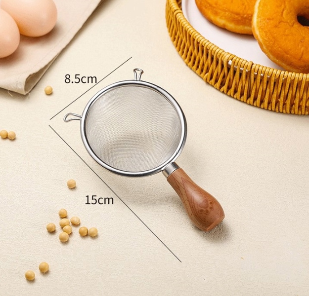 Rây mini cán gỗ 8.5cm