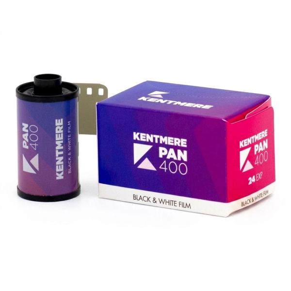 Phim âm bản trắng đen dạng cuộn Kentmere Pan 400 135-24