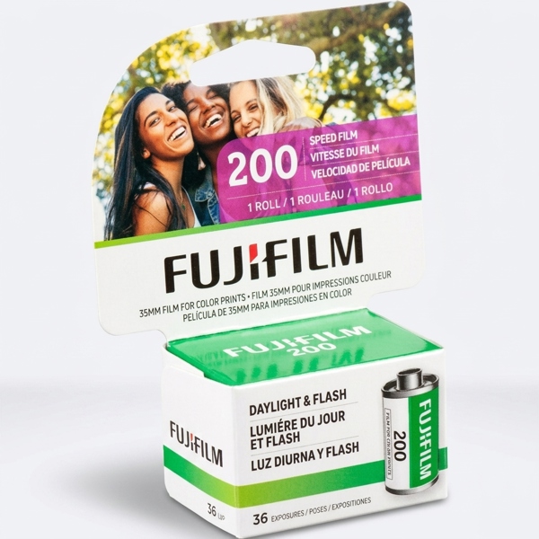 Phim âm bản màu dạng cuộn Fujifilm 200, 1 cuộn