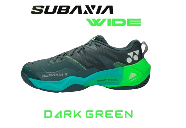 Giày Cầu Lông Yonex Subaxia GT Wide – Dark Green New 2026