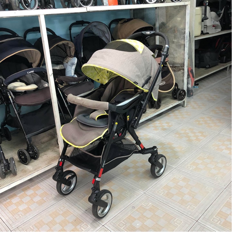 Xe đẩy Pegion Fino 4 bánh xoay 360 độ