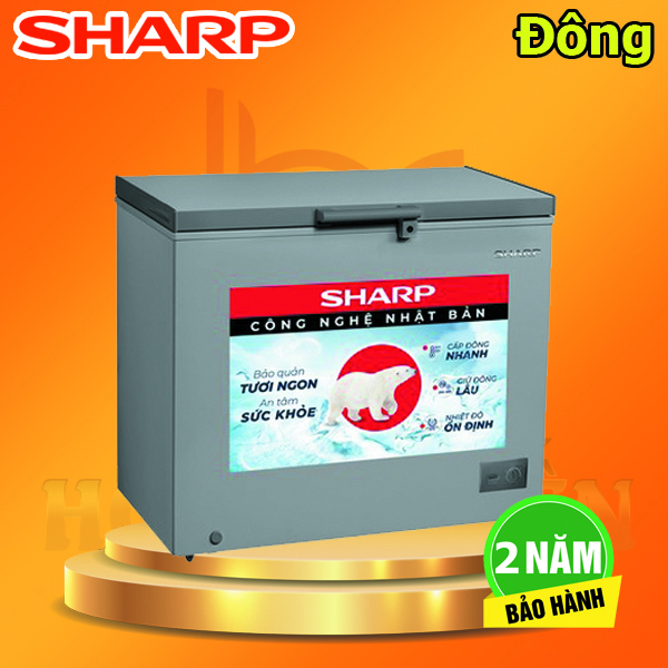 Tủ Đông SHARP 251 Lít FJ-C251V-SL