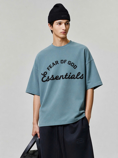 Fear Of God Essentials Training 90s Tee - Blue