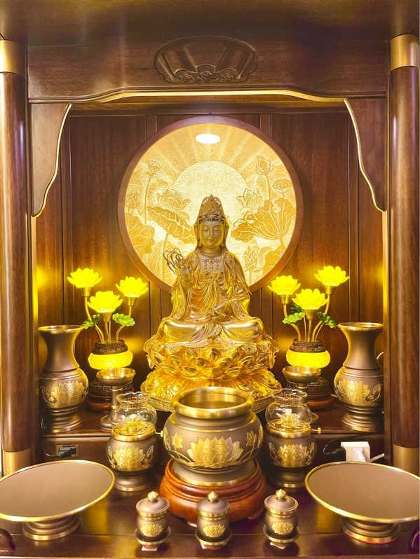 Bộ Đồ Đồng Hoa Sen CF