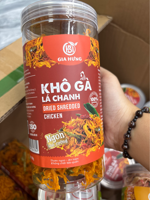 KHÔ GÀ LÁ CHANH