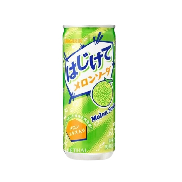 Nước soda Sangaria Hajikete vị dưa lưới 250g