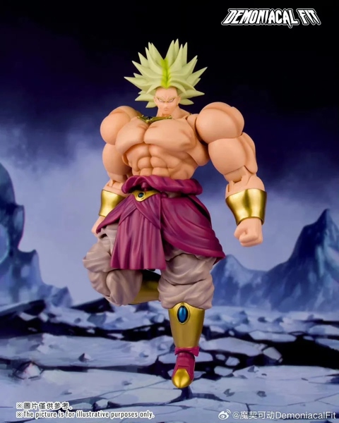 (2ND CHÂN TRÁI LỎNG) DEMONIACAL FIT DRAGON BALL BROLY LEGENDARY BERSERKER SHATTER THE UNIVERSE