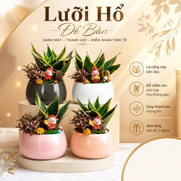 COMBO LƯỠI HỔ THẦN TÀI