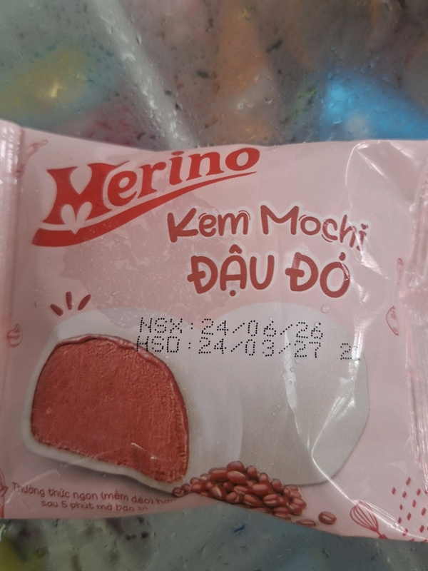 Kem Merino Mochi Đậu Đỏ 40gr × 40