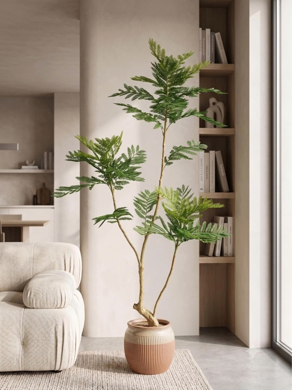 Cây phượng vĩ 1,6m - Cây - Hoa Lụa Vân Vượng