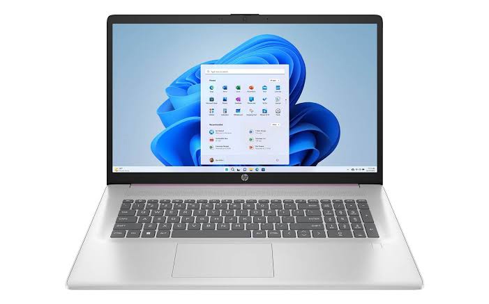 Laptop HP 17-cp2025dx ( Ryzen 5 7520U/ 8GB RAM/ 256GB SSD/ 17.3''FHD / Win 11/ Natural Silver)