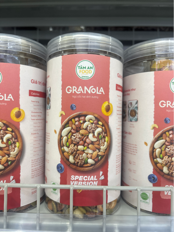 Granola siêu hạt 500g