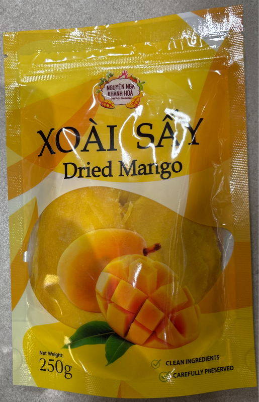 Xoài Sấy dẻo loại 250gram