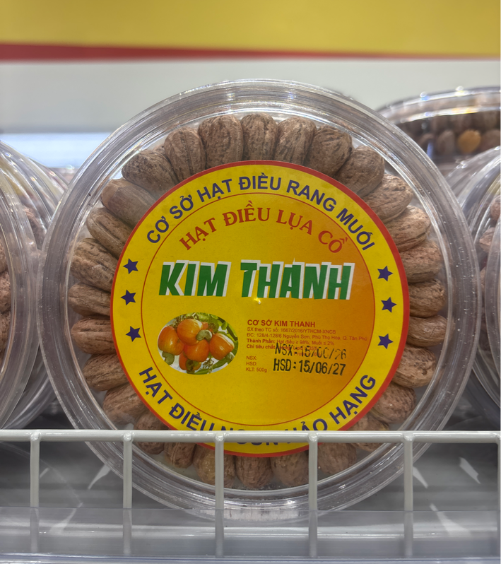 Điều rang muối hộp tròn 500gr