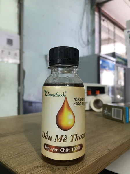 Dầu Mè Thơm ClasyFoods 100ml