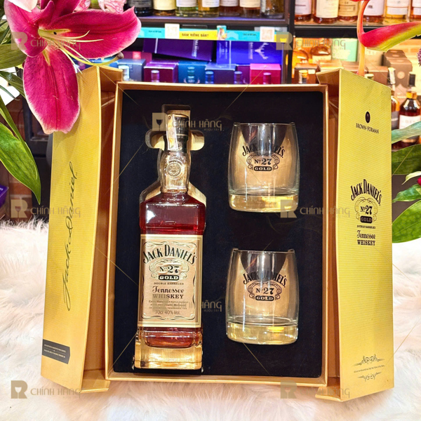 Jack Daniel's No.27 Gold Hộp Quà 700 ml - hình mô tả 2