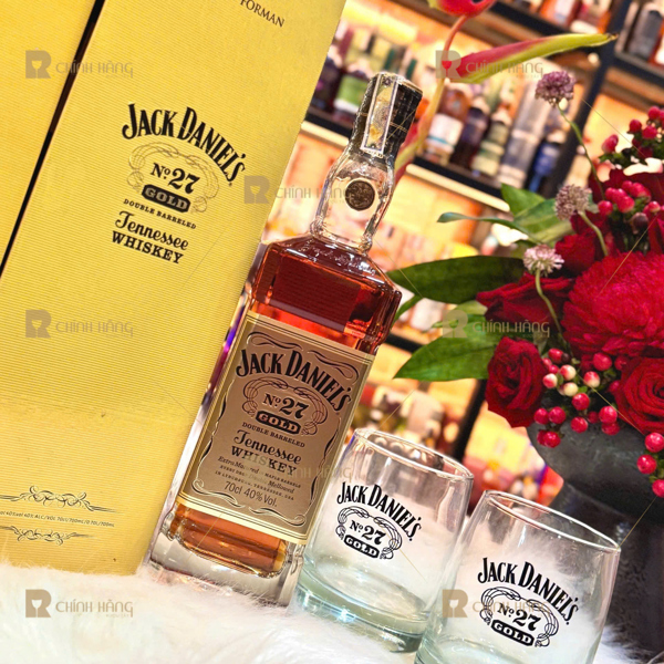 Jack Daniel's No.27 Gold Hộp Quà 700 ml - hình mô tả 2