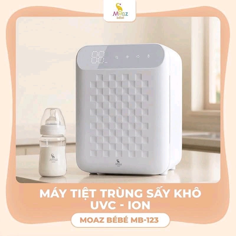 Máy tiệt trùng sấy khô UVC – ION Moaz BéBé MB – 123