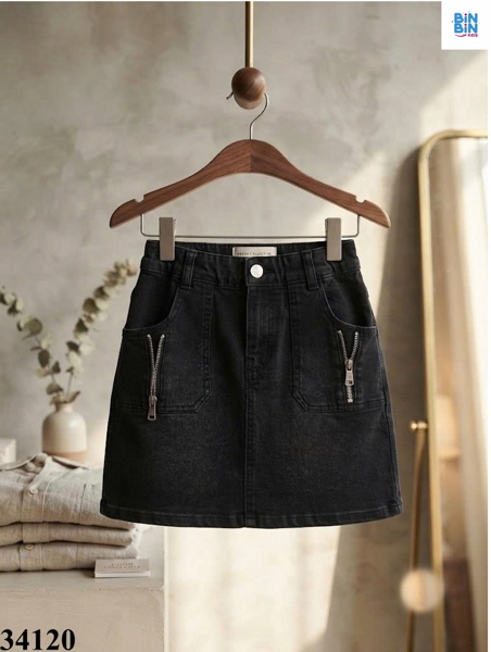 34120- CV jeans túi kéo đen