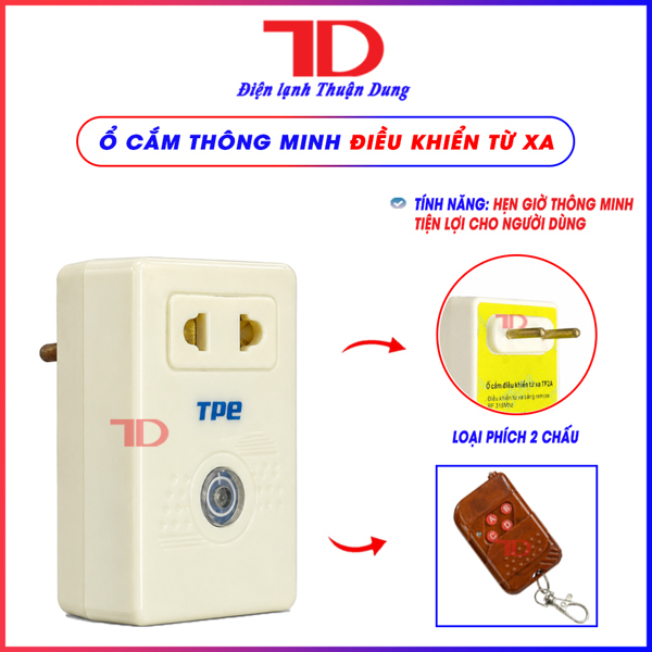 TKL - Bộ điều khiển từ xa bằng sóng radio TPE X102B có kèm remote