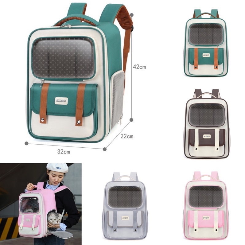 MP - Balo gấp gọn thoáng khí túi trước có đai - 42*22*32cm