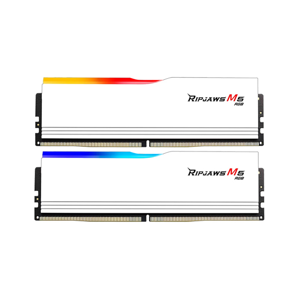 RAM PC G.SKILL Ripjaws M5 Special Edition 32GB RGB DDR5 White | (2x16GB), 6000MHz, Intel/AMD