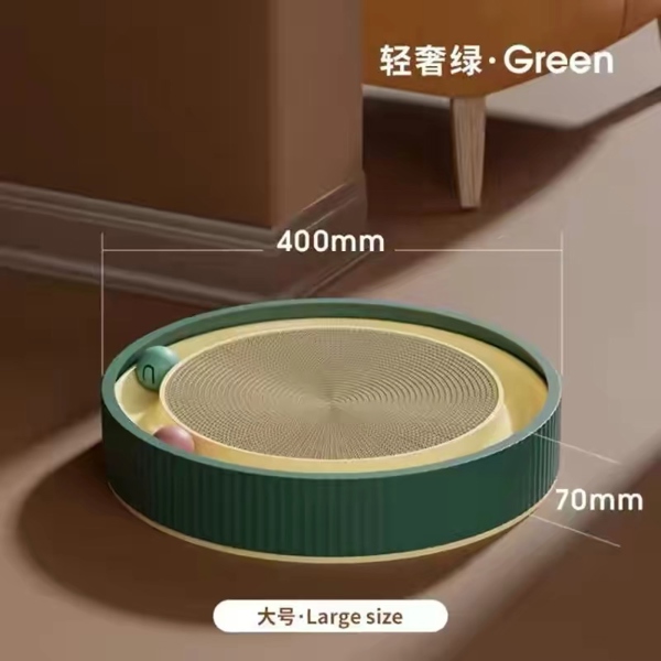 Bàn cào móng tròn viền nhựa