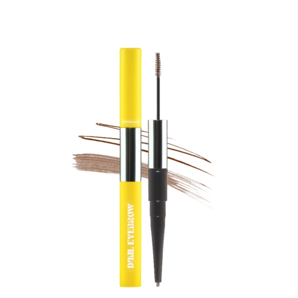 [Hàng Công Ty] LEMONADE Dual Eyebrow (mẫu mới) - 03 Gray Brown