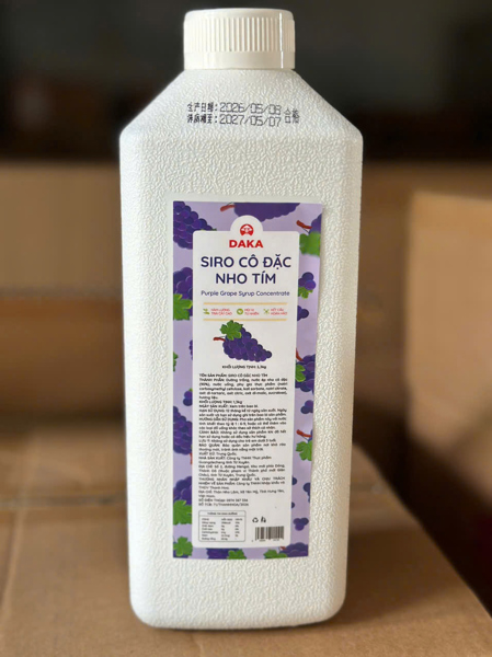 Si rô cô đặc Nho Tím DAKA 1,3kg