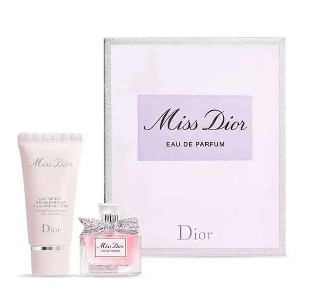 SET NƯỚC HOA MISS DIOR EAU DE PARFUM 5ML (+ COMFORTING BODY MILK WITH ROSE WAX 20ML)