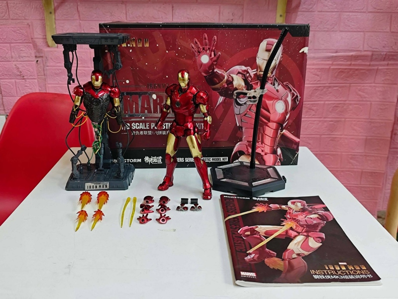 Mua bán (2ND-THIẾU PART GIÁP TAY, HÔNG) MORSTORM IRON MAN MARK III