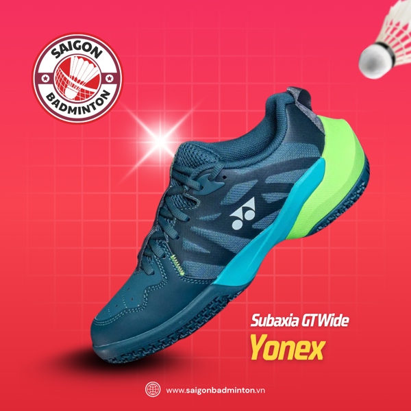 Giày Cầu Lông Yonex Subaxia GT Wide – Dark Green New 2026