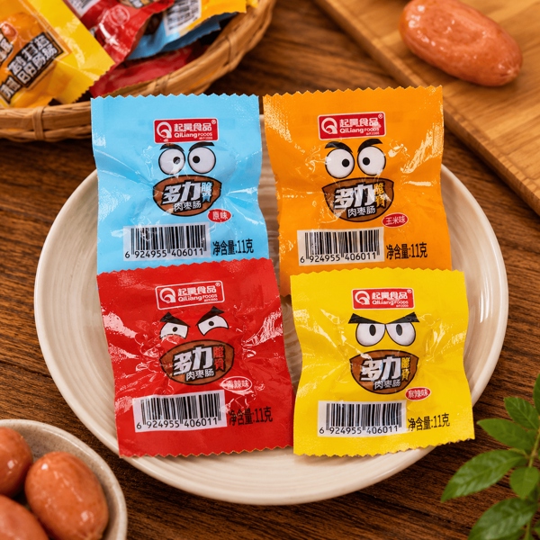 Xúc xích mini cặp qiliang Mix