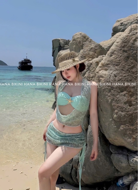 BIKINI 4M BLING SEXY - XANH